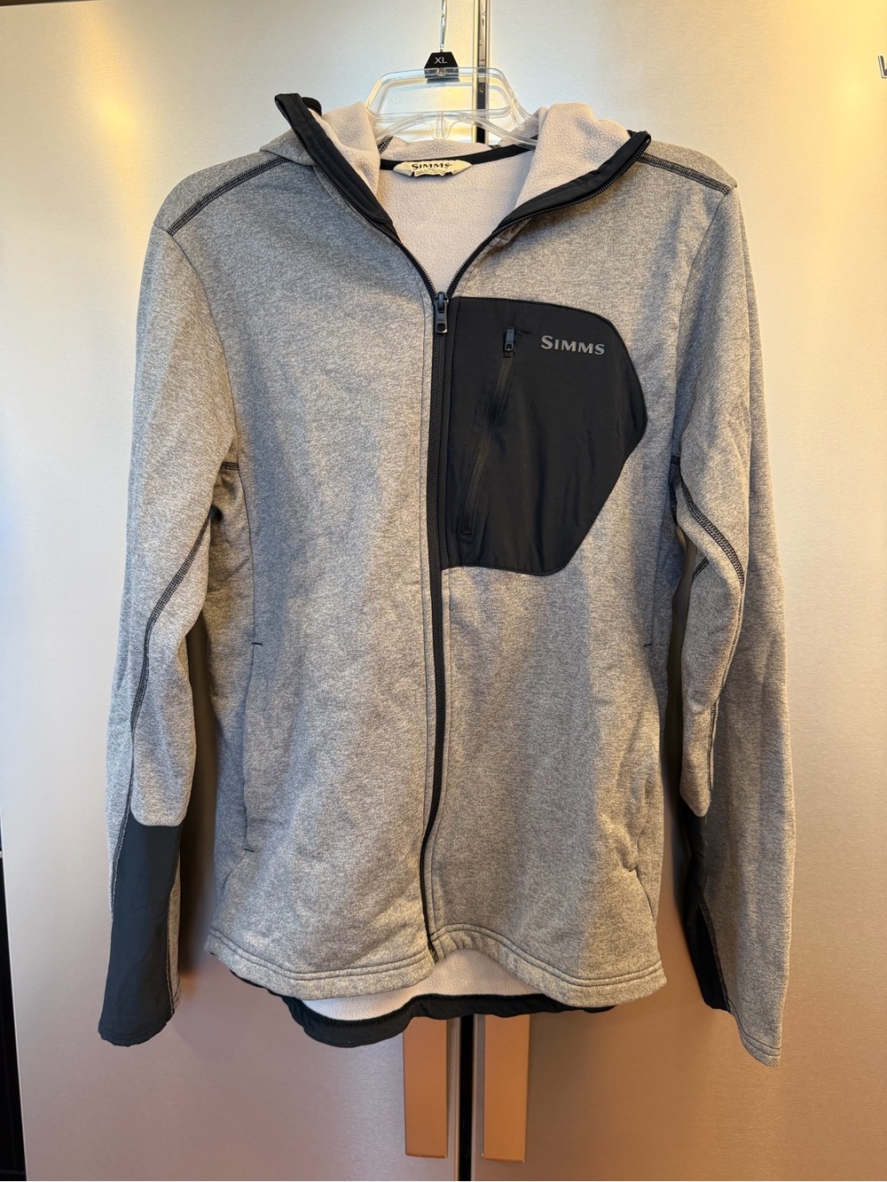 Simms zip up hoodie